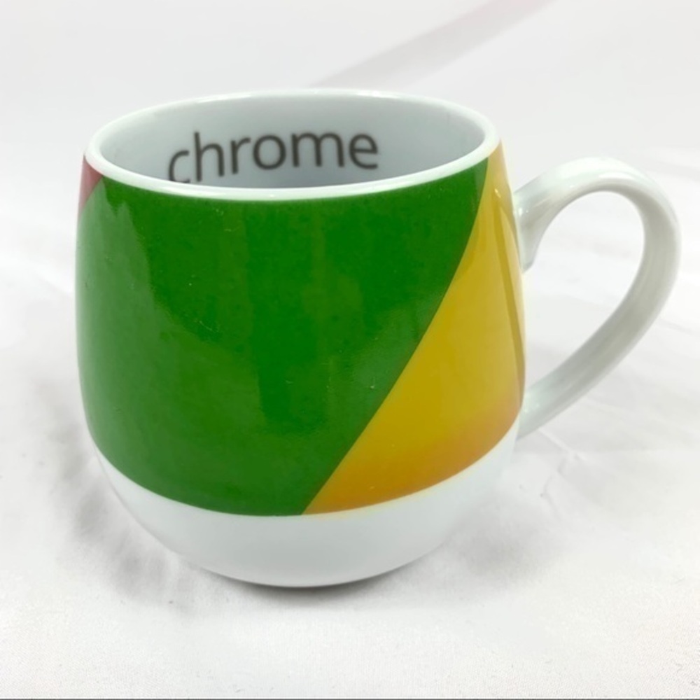 Chrome coffe Mug Multicolored ceramic